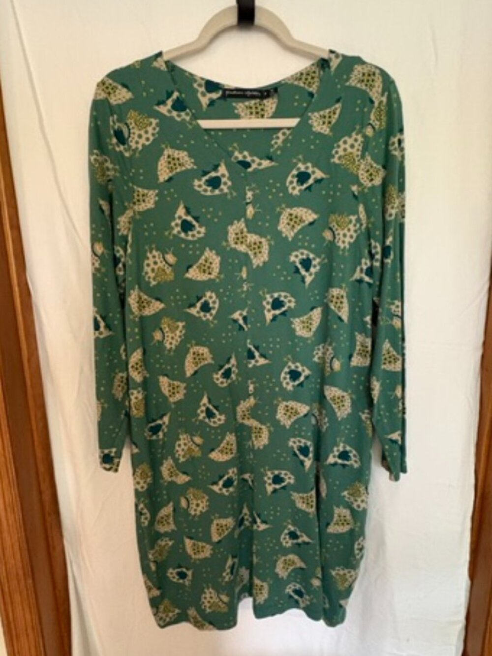 Gudrun Sjoden chicken print dress